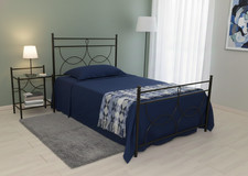 Letto alla francese in ferro