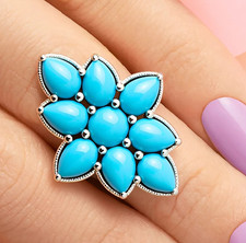 RARISSIMO ANELLO TURCHESE