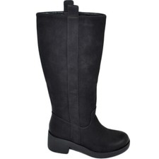 Stivali donna alto in pelle