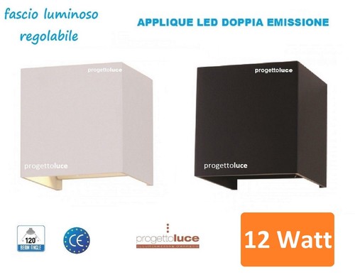 Applique plafoniera cubo - plafoniera, led