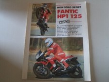 - PROVA MOTOCICLISMO 1986 MOTO FANTIC HP 1 HP1 125