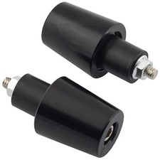 Set Contrappesi Bilancieri Stabilizzatori Manubrio Moto Scooter Alluminio Nero