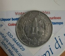 MONETA 2 LIRE IMPERO 1939-1940