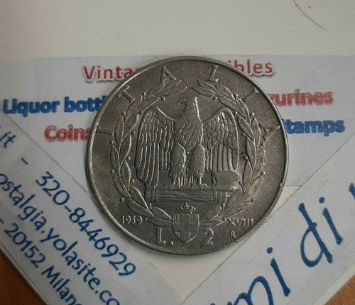 Moneta lire impero 1939 1940 - 2,