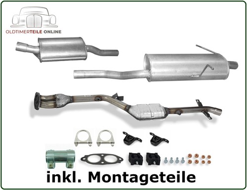 Scarico con catalizzatore bmw - scarico,