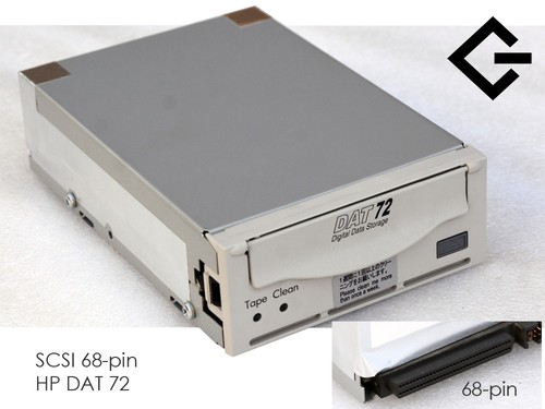 Dat scsi pin tape - hp,