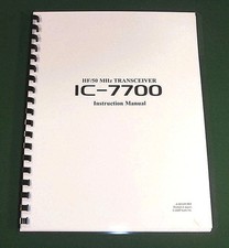 Icom IC-7700 Manuale