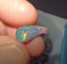 BELLISSIMO OPALE NERO AUSTRALIANO NATURALE ★ Lightning Ridge ★ 1,5 ct ★