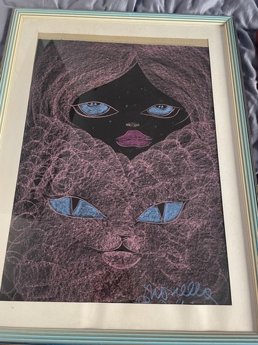Quadro novella parigini donna - novella,