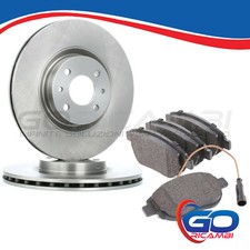 KIT DISCHI E PASTIGLIE FRENO ANTERIORI PER FIAT BRAVO II 1.6 D MULTIJET 120 CV