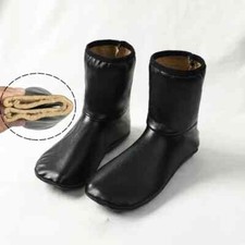 Calze in pelle Pu nere calde