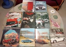Lotto 9 Volumi Libri Auto Automobili D'epoca Mille Miglia A0