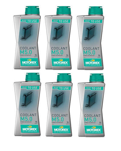 Motorex coolant 6x - motorex, m5.0