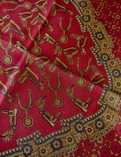 FOULARD pochette silk vintage