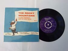 RARISSIMO Disco vinile 45 giri Italy ROCKY MOUNTAINS OL' TIME STOMPERS LEN ELLIS