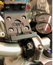 Supporto manubrio 28mm moto Garmin Montana 600 610 650 680 700 710 Monterra