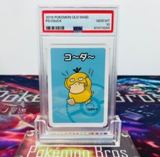 Pokemon Psyduck Old Maid JAP PSA 10 2019