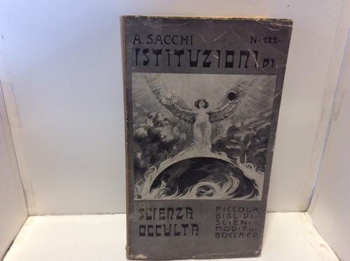 Istituzioni scienza occulta - istituzioni, di