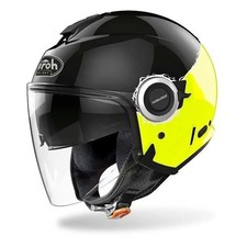 Casco jet airoh - jet, helios