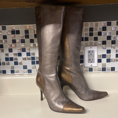 Stivali donald pliner bronzo - stivali,