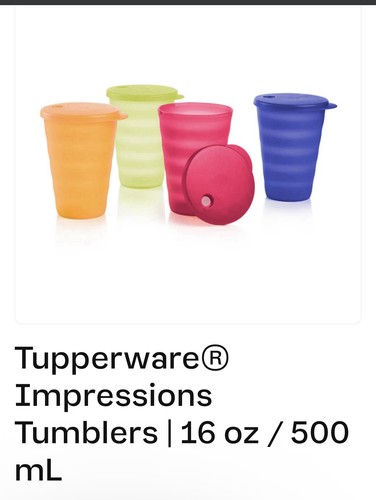 Nuovi bicchieri tupperware - nuovi,