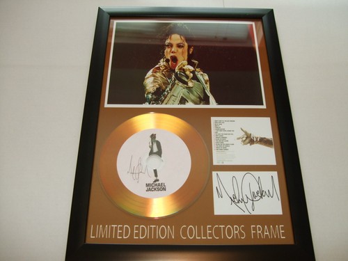 Michael jackson signed - michael,