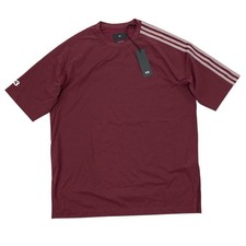 T-shirt Adidas Y-3 3 strisce manica corta taglia L unisex rosso ombra IV5624
