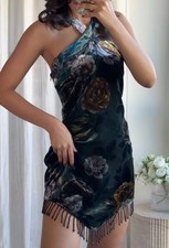 ZARA: Abito in velluto con