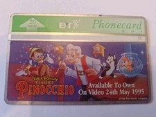 Used phonecard walt - phonecard, disney