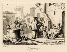 Wilhelm Gail a Lugano veduta