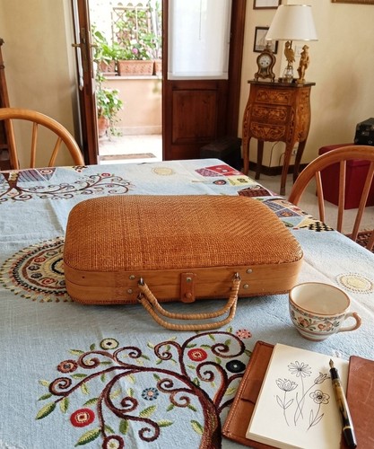 Borsa valigetta vintage in - valigetta,