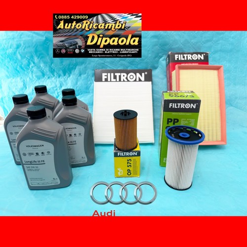 Kit tagliando originale audi - kit,