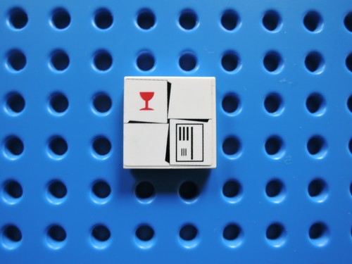 Lego piastrella 3068pb0155 - lego, 1