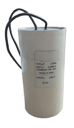 Condensatore 100uf per