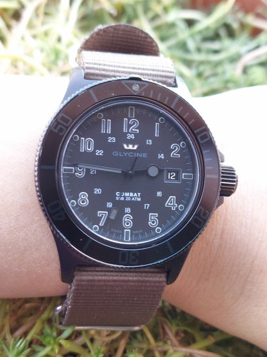 Glycine combat watch - watch, 3863