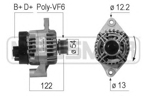 Alternatore alfa romeo - alternatore,