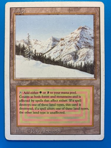 Mtg taiga revised - mtg,