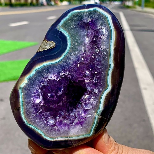 473g ametista naturale geode - 473g,