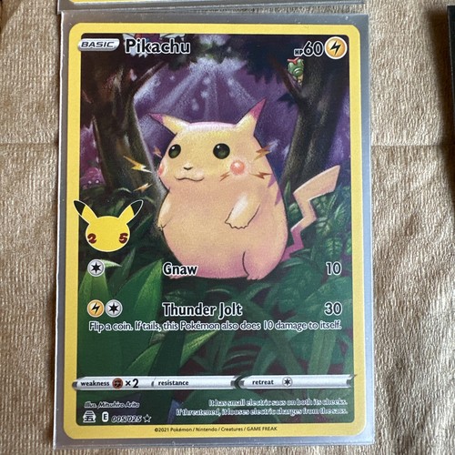 Pokemon celebrations pikachu - pokemon, "pikachu"