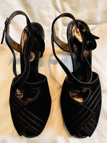 Slingback vintage croce - , rossa
