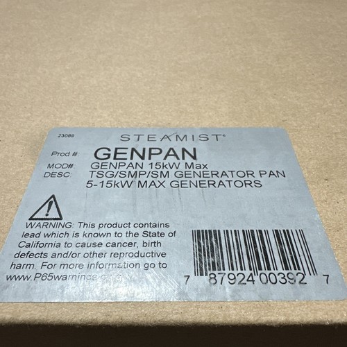 Steamist genpan 15kw max - genpan,