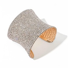 Bracciale Rigido Donna Pavé