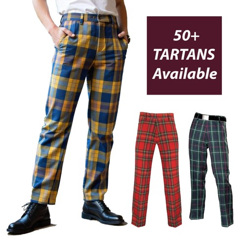 Pantaloni tartan - pantaloni,