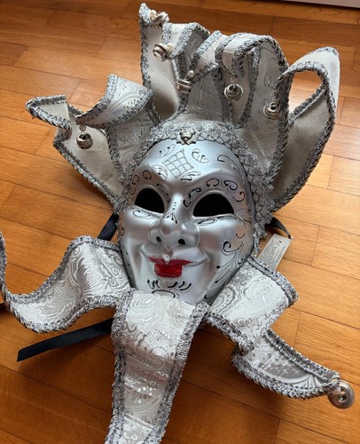 Maschera veneziana giullare - maschera,