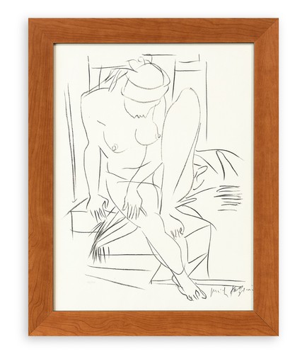 Pericle fazzini litografia - pericle,