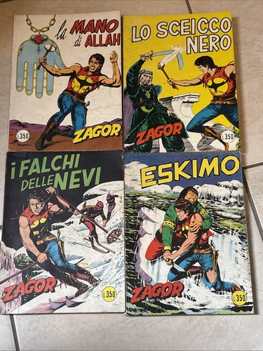 Zagor serie rossa blocco - serie,