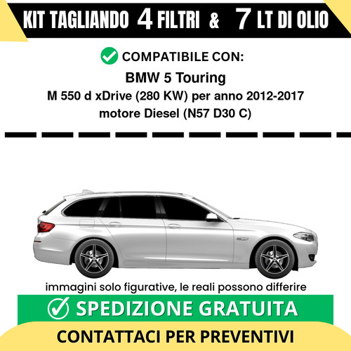Tagliando castrol 4 - 7, lt