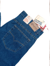 Jeans uomo Mastino RESISTENTE taglie forti pantalone elasticizzato vita alta