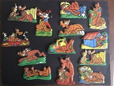 Lotto di 12 (+ 1) Figurine