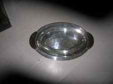 ONE SILVER METAL BREAD BASKET
